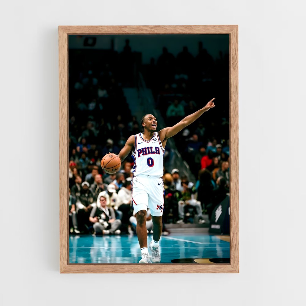 Poster L'Uniforme Éblouissant – affiche Basketball (vue 4)